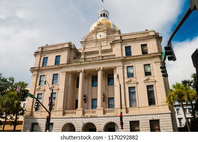 Savannah Georgia City Hall Building