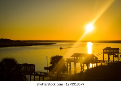 Savannah Georgia Sunrise Sunset