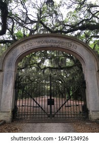 Savannah, Georgia / USA- April 14, 2019: Wormsloe Plantation