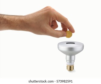Save energy with LED light bulbs