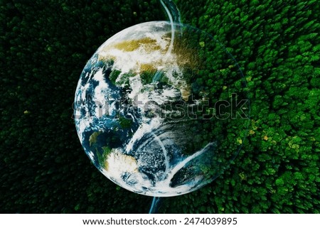 Similar – #A# globe Art Work of art