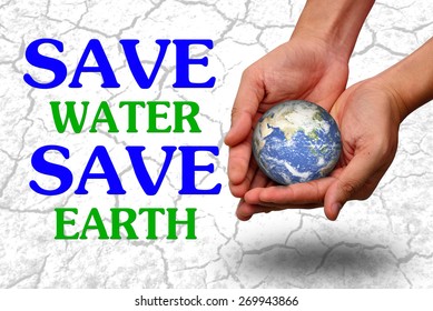 Save Water Save Earth Concept Stock Photo 269943866 | Shutterstock