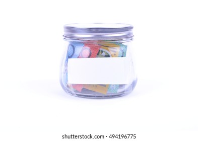 Saving Australian Money In A Jar