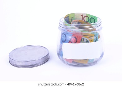 Saving Australian Money In A Jar