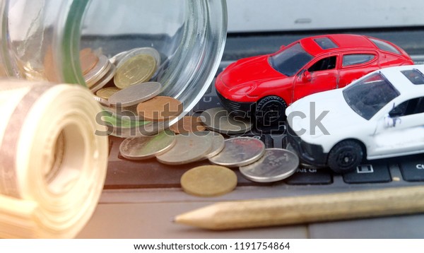Saving money for car loan\
and finance.
