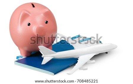 Saving money concept