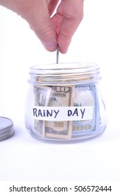 Saving Money For A Rainy Day