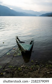 Saving A Old Boat From Sinking In A Lake