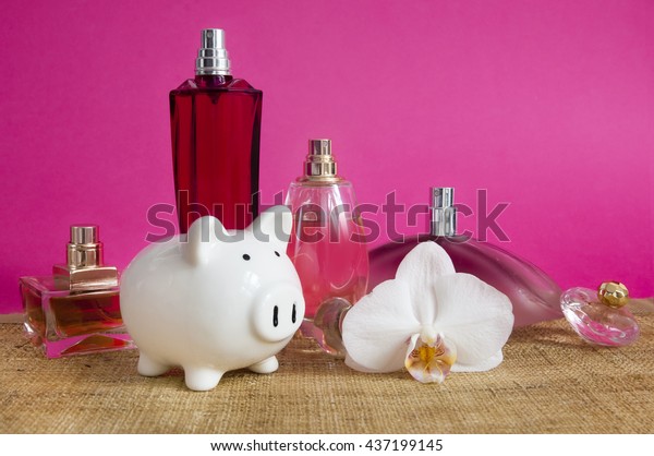 perfume piggy bank