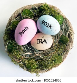 Saving For Retirement With IRA,401 K, And Roth