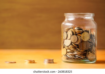 Savings In A Jar.