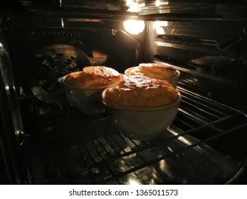 Savoie, France - Cheese Soufflé In The Oven