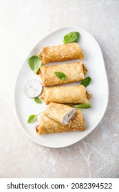 Savory Crepes With Cream Cheese