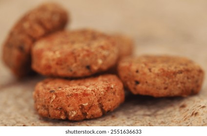 Savory crispy vegetable falafel in tortilla  - Powered by Shutterstock