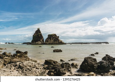 Pantai Sawarna Images Stock Photos Vectors Shutterstock