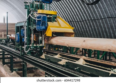 Sawmill. Process Of Machining Logs In A Machine Different View Close. Machine, Machinery, Process, Saw, Sawdust, Sawing, Sawmill, Technology, Timber, Tool, Tree, Trunk, Wood, Wooden, Woodworking, Work