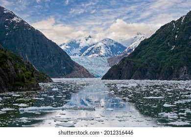 Sawyer Glacier at the end of Tracy Arm Fjord, Alaska