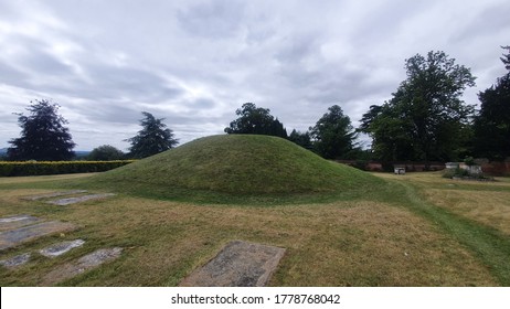 Saxon burial mound in Taplow, England
