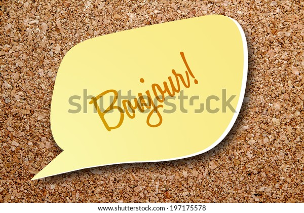 Say Good Morning French Stock Photo (Edit Now) 197175578