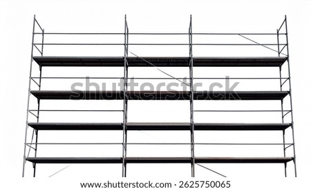 Scaffold . isolated on a white background. 