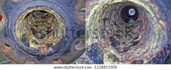 Scale Calcium Carbonate Corrosion Product Main Stock Photo Edit Now 1218853300