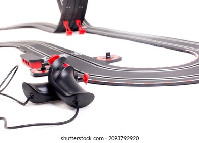 Scalextric Circuit With Looping, 1:43 Scale