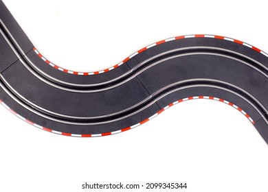 Scalextric Circuit With Looping, 1:43 Scale