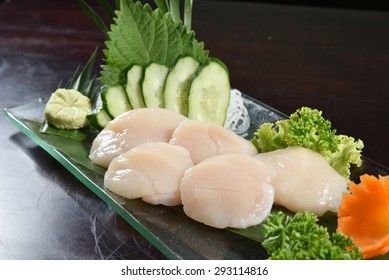 Scallop For Sashimi - Japanese Food Style