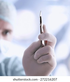 Scalpel In Hand 