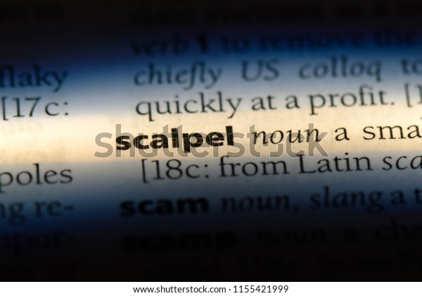 define scalpel