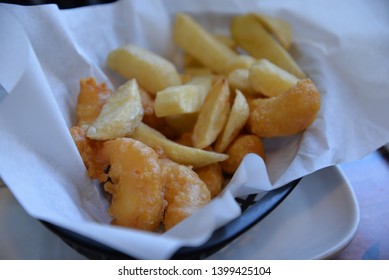 Scampi And Chips, Local British Cuisine