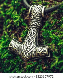 Scandinavian Amulet In The Form Of The Thor's Hammer - 