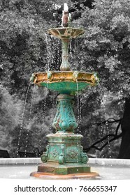 Scanlan Fountain At Sam Houston Park