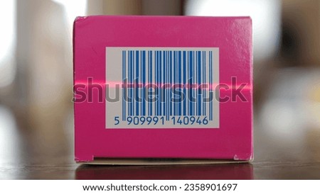 Scanning Barcodes of Multiple Products with Red Laser Barcode Scanner
