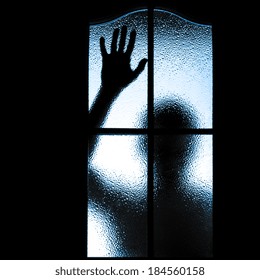 336 Scared Behind Door Images, Stock Photos & Vectors 