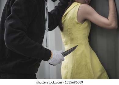 scared female victim trying to escape sexual harassment from brutal male try to rape her. Healthy Workout Young Cheerful Woman Sitting Stock Photo (Edit Now ...