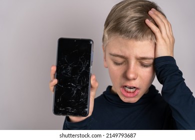 Scared Teen Boy Emotional Expression Showing Stock Photo 2149793687 ...