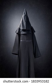 Scary Figure In Hooded Cloak