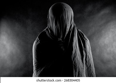 Scary Ghost Dark Stock Photo 268304405 | Shutterstock