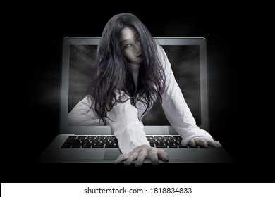 Scary Screen High Res Stock Images Shutterstock