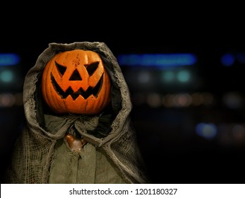 Pumpkin Head Images Stock Photos Vectors Shutterstock - orange pumpkin head roblox