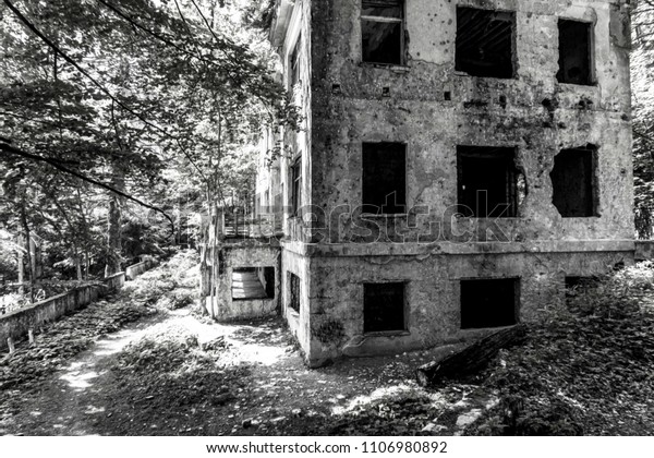 Scary Old Sanatorium Stock Photo 1106980892 | Shutterstock