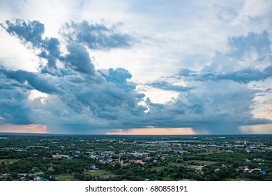 Scary rain clouds