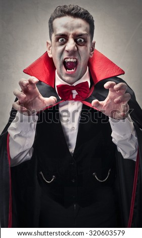 Scary vampire