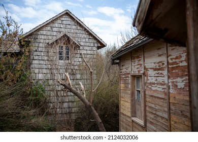 Scary Wooden Cottage, Home Of The Horror Genre