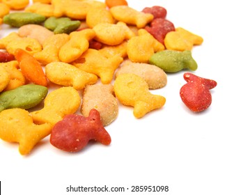 Scaterring Yellow Goldfish Crackers Stock Photo 536955979 | Shutterstock