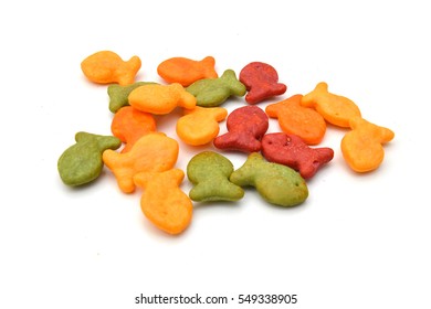 Scaterring Yellow Goldfish Crackers Stock Photo 536955979 | Shutterstock