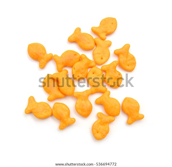 Scaterring Yellow Goldfish Crackers Stock Photo 536694772 | Shutterstock