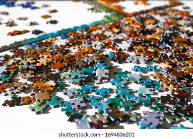 84 Colorful Unconnected Jigsaw Pieces Images, Stock Photos & Vectors ...