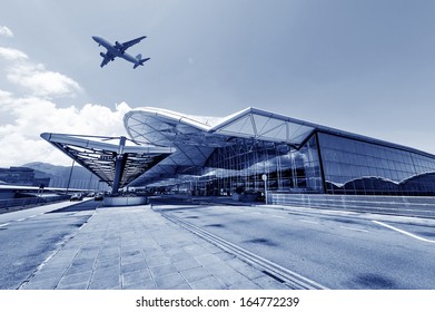 The Scene Of Airport Building In China